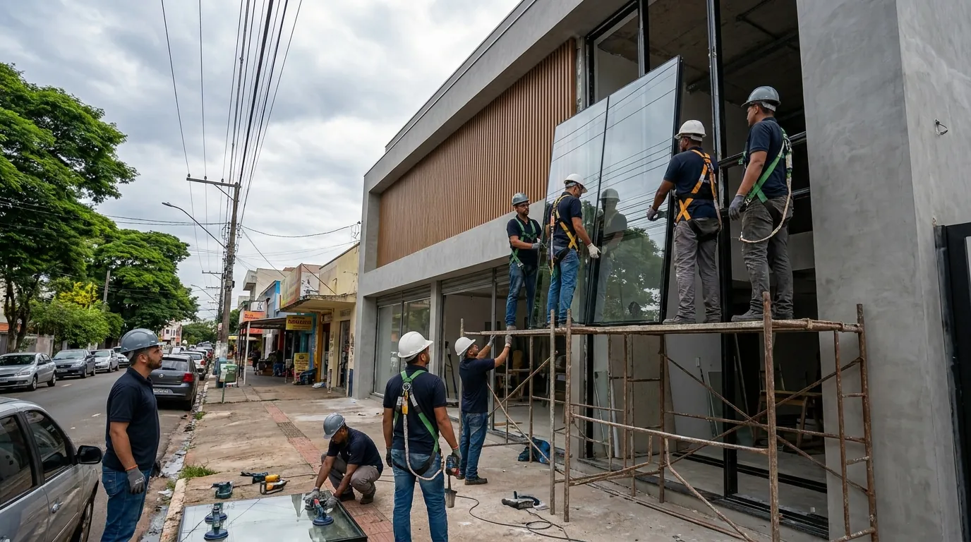 Fachada de Vidro em Feira de Santana‑BA