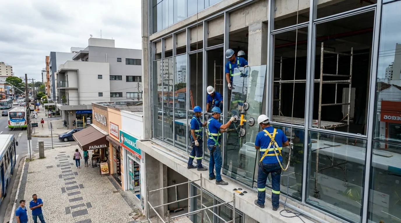Troca Técnica de Vidros em Feira de Santana‑BA